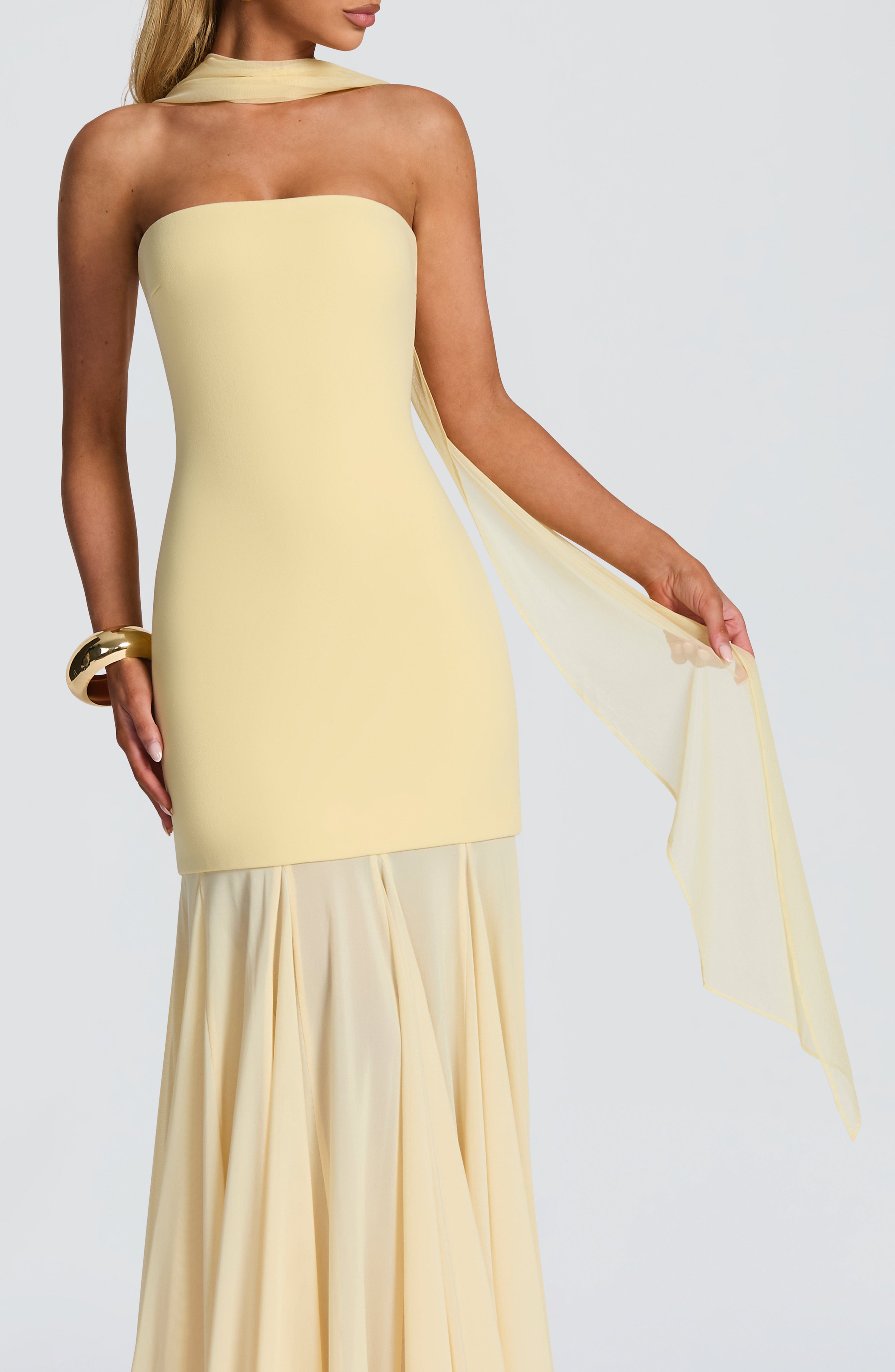 Ayla Scarf - Lemon