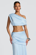Edwina Top - Glacier Blue