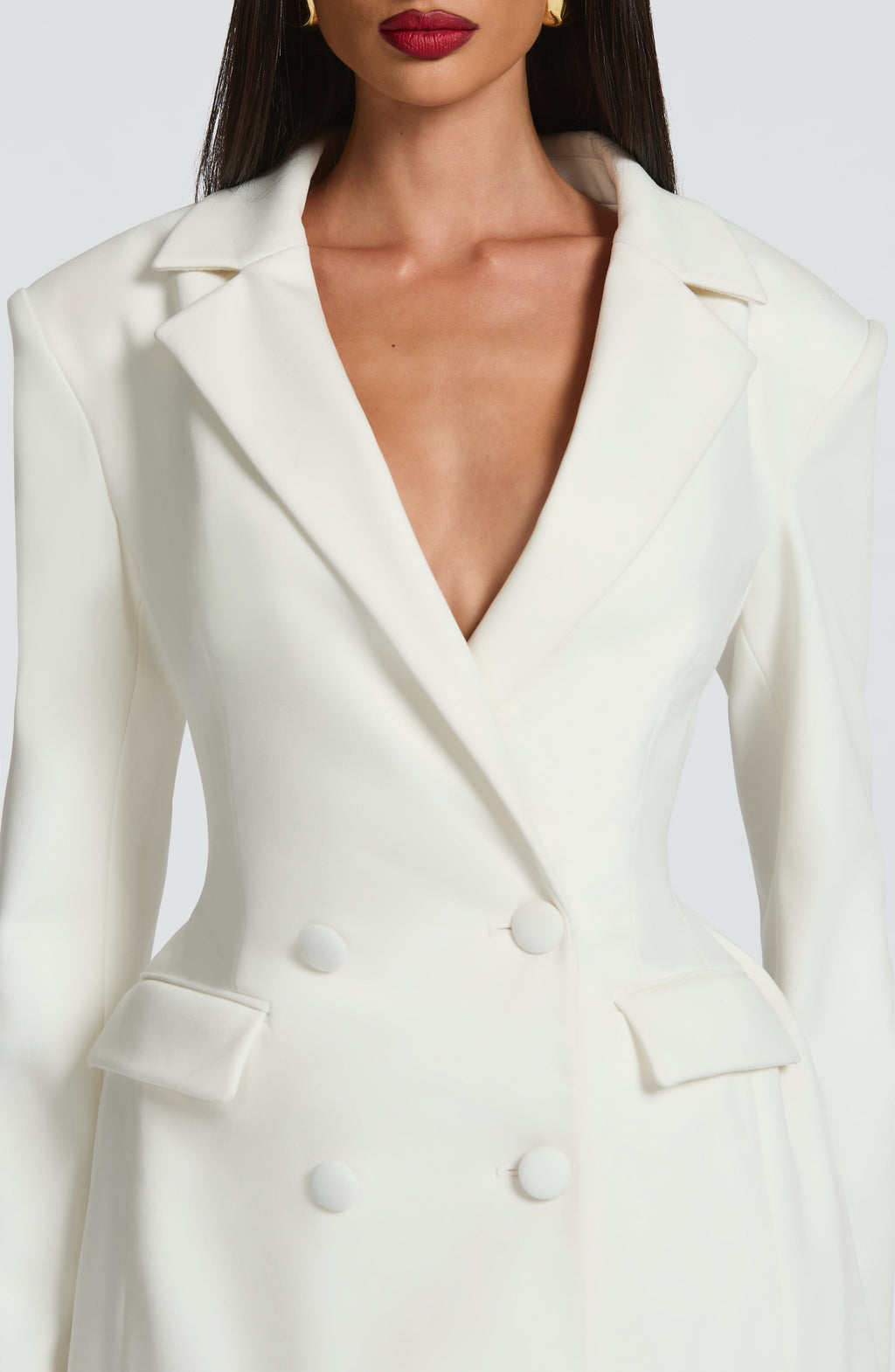 Elvira Mini Dress - Ivory